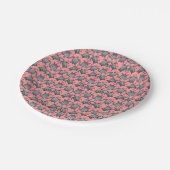 ウミガメ模様 ペーパープレート (アングル)