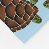 ウミガメ毛布 フリースブランケット (角)