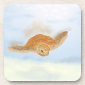 ウミガメ水下。 コースター (正面)