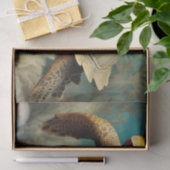 ウミガメ水彩 薄葉紙 (ギフト)