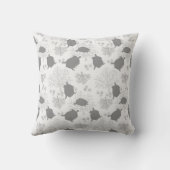 ウミガメ海模様 クッション (裏面)