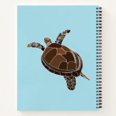ウミガメ海沿岸 ノートブック (裏面)