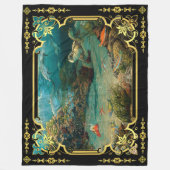 ウミガメ海海 フリースブランケット (正面)