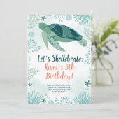 ウミガメ海誕生会 招待状 (スタンド正面)