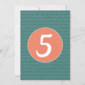 ウミガメ海誕生会 招待状 (裏面)