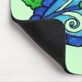 ウミガメ渦巻形の類 マウスパッド (コーナー)