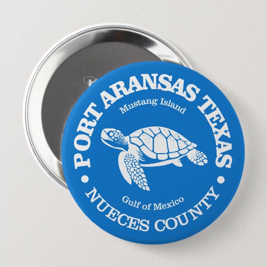 ウミガメ港 缶バッジ (正面&裏面)