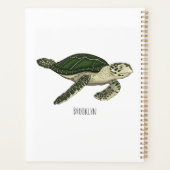 ウミガメ漫画イラストレーション プランナー手帳 (裏面)