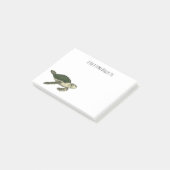 ウミガメ漫画イラストレーション ポストイット (アングル)