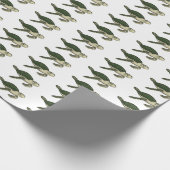 ウミガメ漫画イラストレーション ラッピングペーパー (角)