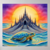 ウミガメ物質 ポスター (正面)