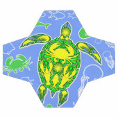 ウミガメ珊瑚礁マリンライフシンボル サッカーボール (フラット)