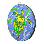 ウミガメ珊瑚礁マリンライフシンボル ダーツボード (正面右)