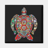 ウミガメ磁石 マグネット (正面)