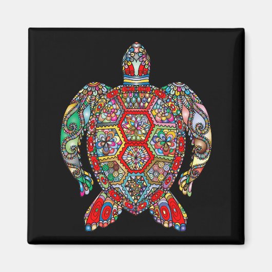 ウミガメ磁石 マグネット (正面)