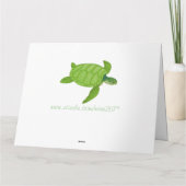 ウミガメ空白の、 カード (裏面)