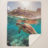 ウミガメ系 シェルパブランケット (正面)