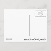 ウミガメ素晴らしオンザバリアリーフ ポストカード (裏面)