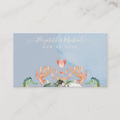 ウミガメ結婚が花婿を演じる 名刺 (正面)