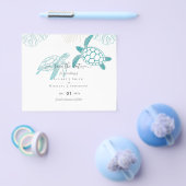 ウミガメ結婚のラモダンインアート チラシ (シングル)