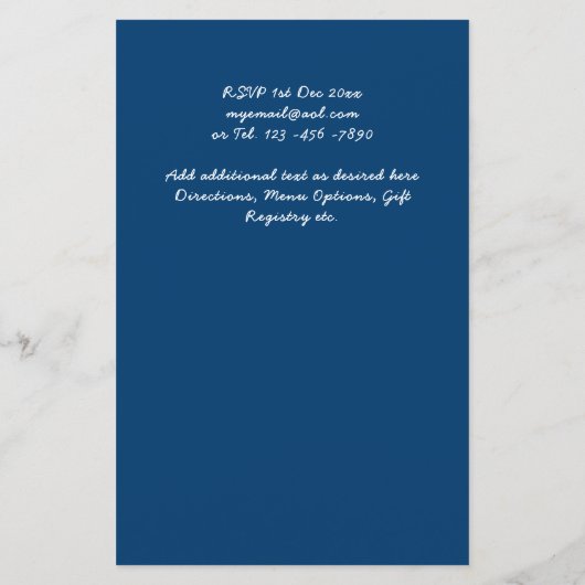 ウミガメ結婚の青い黄色 (裏面)