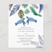 ウミガメ結婚の青い黄色 (正面)