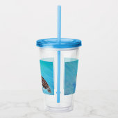 ウミガメ絵画ズ アクリルタンブラー (右)