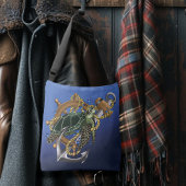 ウミガメ緑の青 クロスボディバッグ