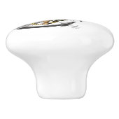 ウミガメ緑の青 セラミックノブ (側面)