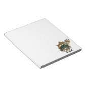 ウミガメ緑の青 ノートパッド (アングル)