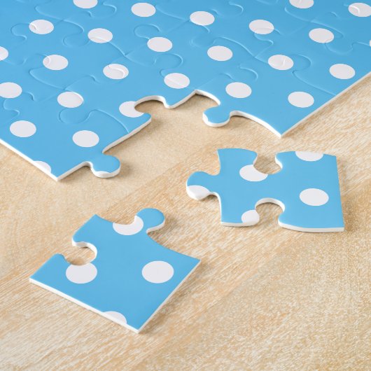 ウミガメ色彩の鮮やかの青い緑 ジグソーパズル (側面)