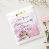 ウミガメ誕生日、海の下 フェイバーバッグ (封をした状態)