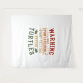 ウミガメ警告の5月 タペストリー (正面(横))