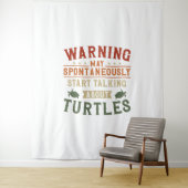 ウミガメ警告の5月 タペストリー (インサイチュ)