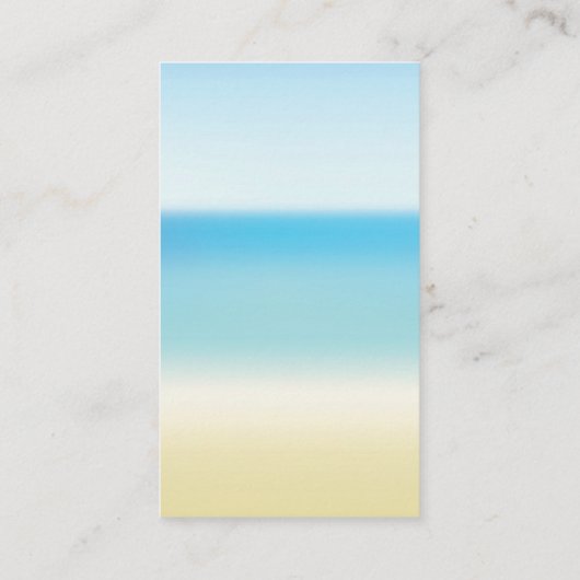 ウミガメ赤ちゃんシャワーおむつラッフルチケット エンクロージャーカード (裏面)