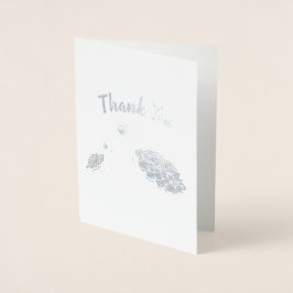 ウミガメ赤ちゃんシャワーコーエド男女兼用 箔カード