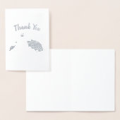 ウミガメ赤ちゃんシャワーコーエド男女兼用 箔カード (ディスプレー)