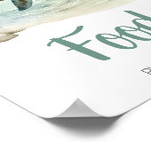 ウミガメ赤ちゃんシャワーフード ポスター (角)