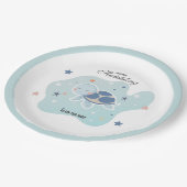 ウミガメ赤ちゃんシャワー | かわいい海 ペーパープレート (アングル)