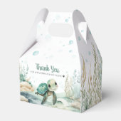 ウミガメ赤ちゃんシャワー フェイバーボックス (裏面サイド)