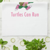 ウミガメ走缶 キッチンタオル (折り畳み)