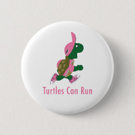 ウミガメ走缶 缶バッジ
