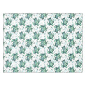 ウミガメ青模様 テーブルクロス (正面(横))