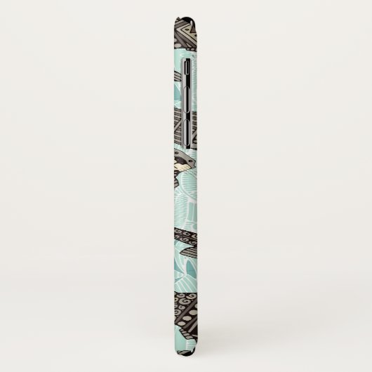 ウミガメ青 Case-Mate iPhoneケース (裏面/左)