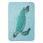 ウミガメ風呂マット バスマット (正面縦)