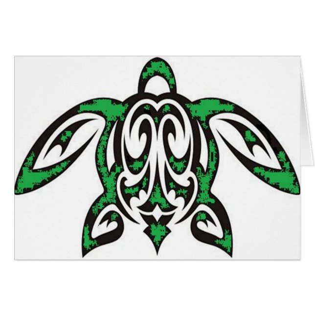 ウミガメ (正面横)