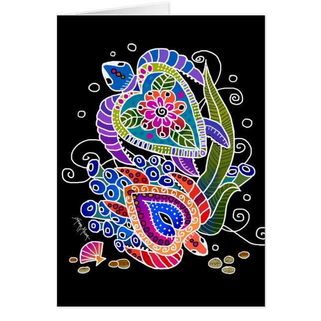 ウミガメ (正面)