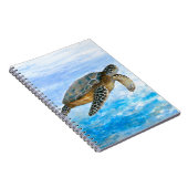 ウミガメ1ブルーウォーター ノートブック (右側)