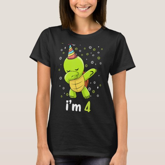 ウミガメ10誕生日 Tシャツ (正面)