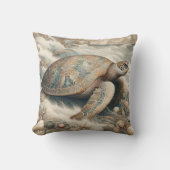 ウミガメ1 クッション (正面)